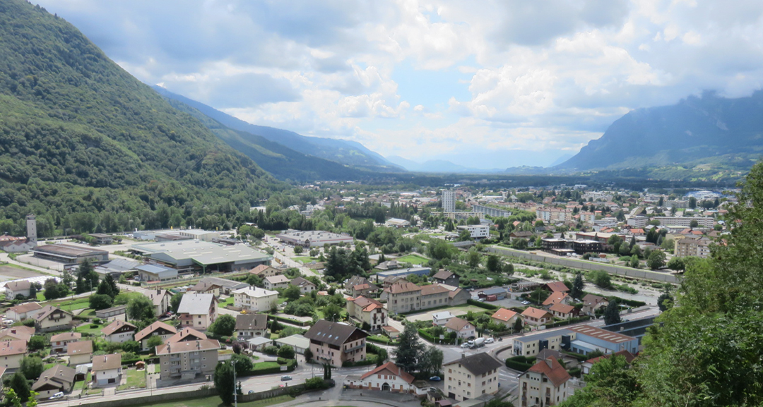 vue sur Albertville